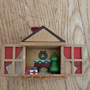 Shadow Box Christmas Ornament